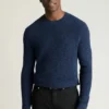 Jersey de cuello alto para hombre de Bonobos | Tejido de punto de transición de lino y algodón