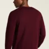 Jersey de cuello en V de lana merino lavable Jersey de cuello en V de lana merino lavable