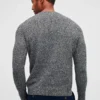 Jersey de cuello redondo con ballena