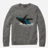 Jersey de cuello redondo con ballena