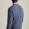 Jersey de cuello redondo con punto de rombos Jersey de cuello redondo con punto de rombos
