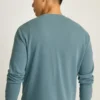 Jersey de cuello redondo con tejido de gofre