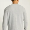 Jersey de cuello redondo con tejido de gofre