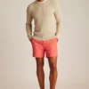 Jersey de cuello redondo con trenzado suave