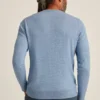 Jersey de cuello redondo de algodón y cachemira Jersey de cuello redondo de algodón y cachemira