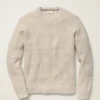 Jersey de cuello redondo de cachemira italiana Jersey de cuello redondo de cachemira italiana