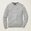 Jersey de cuello redondo de lana merino lavable Jersey de cuello redondo de lana merino lavable
