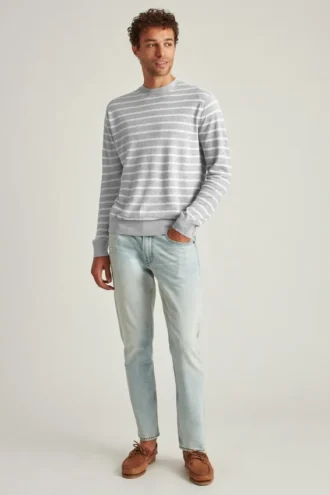 Jersey de cuello redondo de lino