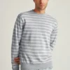 Jersey de cuello redondo de lino Jersey de cuello redondo de lino