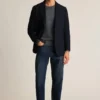 Jersey de cuello redondo de merino lavable
