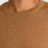 Jersey de cuello redondo de merino lavable
