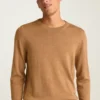 Jersey de cuello redondo de merino lavable