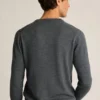 Jersey de cuello redondo de merino lavable