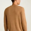 Jersey de cuello redondo de merino lavable