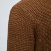 Jersey de cuello redondo de mezcla de yak Jersey de cuello redondo de mezcla de yak