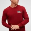 Jersey de cuello redondo Holiday Wagon
