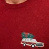 Jersey de cuello redondo Holiday Wagon