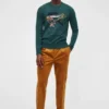 Jersey de cuello redondo Merino Frog Jersey de cuello redondo Merino Frog