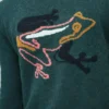 Jersey de cuello redondo Merino Frog Jersey de cuello redondo Merino Frog