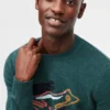 Jersey de cuello redondo Merino Frog Jersey de cuello redondo Merino Frog