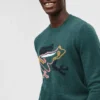 Jersey de cuello redondo Merino Frog Jersey de cuello redondo Merino Frog