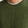 Jersey de cuello vuelto de algodón y cachemira Jersey de cuello vuelto de algodón y cachemira