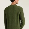 Jersey de cuello vuelto de algodón y cachemira Jersey de cuello vuelto de algodón y cachemira