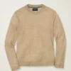 Jersey de cuello vuelto de lino italiano Jersey de cuello vuelto de lino italiano