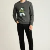 Jersey de felpa supersuave con estampado de animalitos