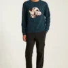 Jersey de felpa supersuave con estampado de animalitos