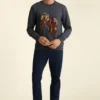 Jersey de felpa supersuave con estampado de animalitos