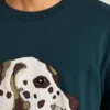 Jersey de felpa supersuave con estampado de animalitos