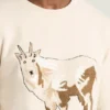 Jersey de felpa supersuave con estampado de animalitos