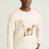 Jersey de felpa supersuave con estampado de animalitos