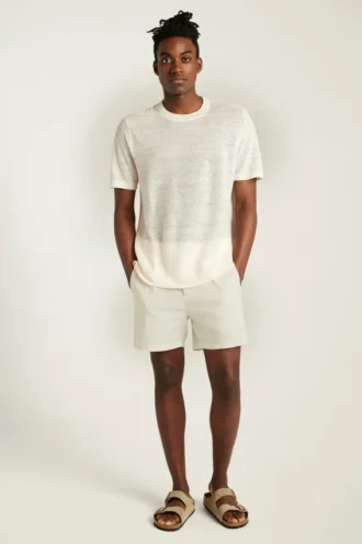 Jersey de lino italiano para hombre