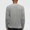 Jersey de lino jaspeado