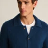 Jersey de punto cardado para hombre | Calidez ligera para combinar
