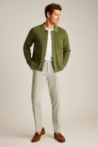 Jersey de punto de pescador