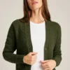 Jersey de punto trenzado