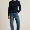 Jersey de punto trenzado de algodón de Bonobos | Estilo invernal fabricado en Italia