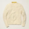Jersey de punto trenzado de merino Jersey de punto trenzado de merino