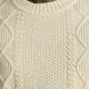 Jersey de punto trenzado de merino extrafino | Jersey de punto trenzado de suave lana merino Jersey de punto trenzado de merino extrafino | Jersey de punto trenzado de suave lana merino