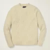 Jersey de punto trenzado de merino extrafino | Jersey de punto trenzado de suave lana merino Jersey de punto trenzado de merino extrafino | Jersey de punto trenzado de suave lana merino