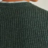 Jersey de punto waffle con mezcla de yak Jersey de punto waffle con mezcla de yak