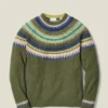 Jersey Fair Isle de mezcla de lana de Bonobos | Tejido cálido y festivo Jersey Fair Isle de mezcla de lana de Bonobos | Tejido cálido y festivo