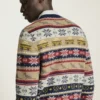 Jersey Fair Isle de Nueva York | Jersey Fair Isle para hombre con iconos de Nueva York