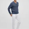 Jersey Henley de algodón ecológico Jersey Henley de algodón ecológico