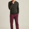 Jersey ligero tipo Henley Jersey ligero tipo Henley