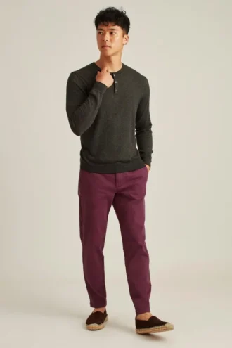 Jersey ligero tipo Henley