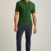 Jersey Polo con punto texturado